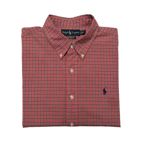 Polo Ralph Lauren Other - Men’s Polo Ralph Lauren Checkered Custom Fit Long Sleeve Button Down